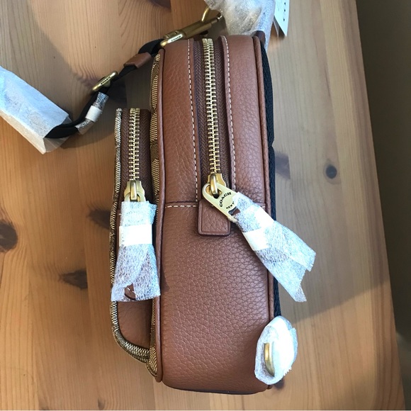 🐭 Disney X Coach Track Pack 14 In Signature Jacquard With Mickey Mouse Print - Picture 10 of 15